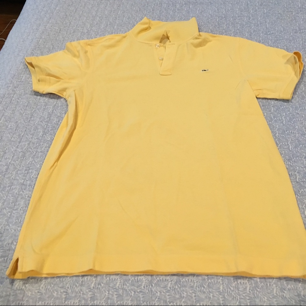 Yellow boys Vineyard Vines polo size XL (20)